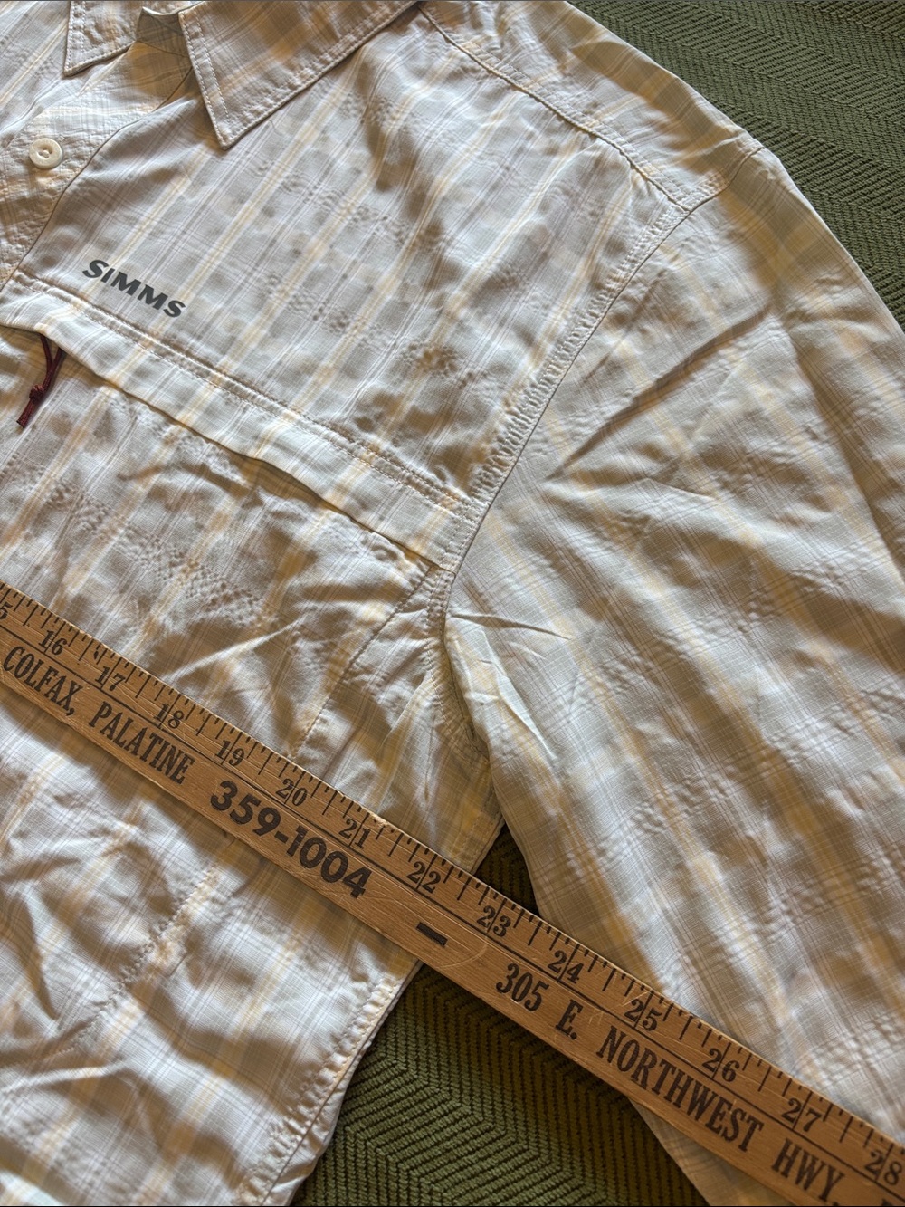Simms Performance Fishing Shirt. - Picture 5 of 7